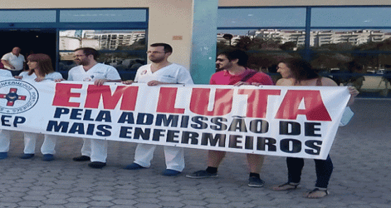 Enfermeiros de Lisboa e Vale do Tejo em greve a 31 de agosto