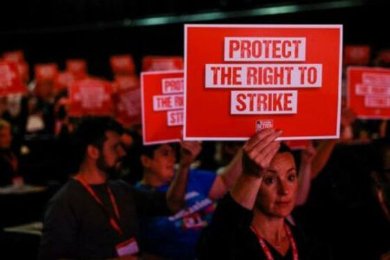 Reino Unido quer dar mais uma machadada no direito à greve