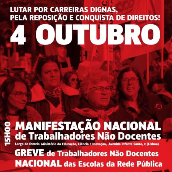 Trabalhadores invisíveis das escolas em luta!